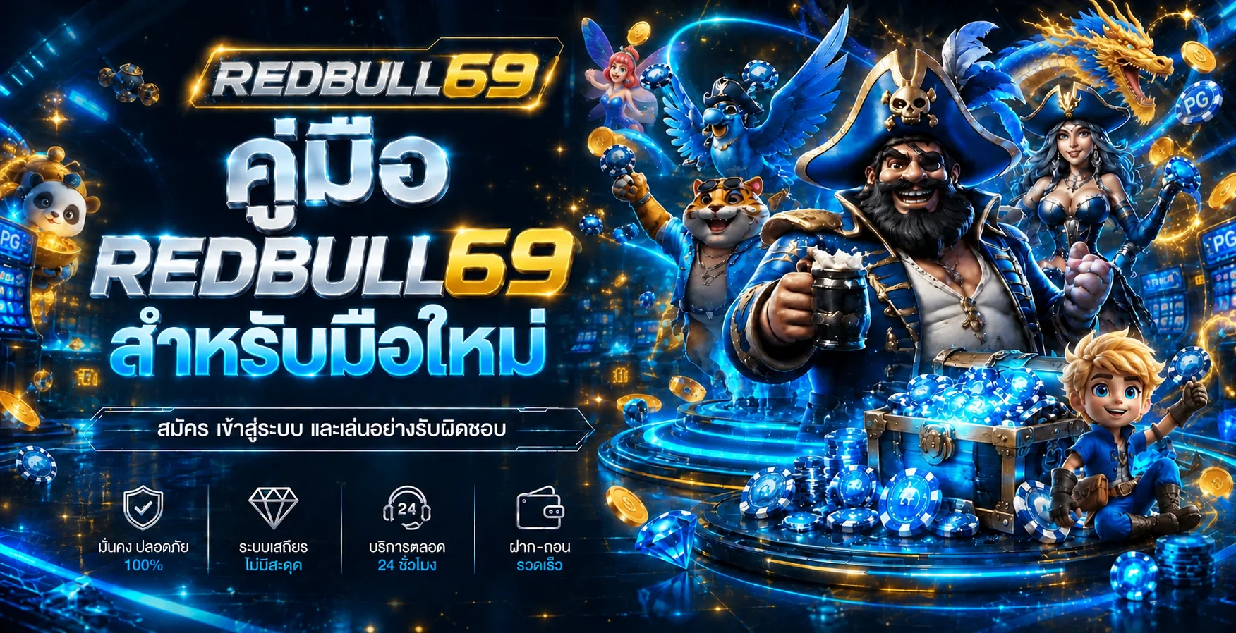REDBULL69 คู่มือสมัคร เข้าสู่ระบบ สำหรับมือใหม่